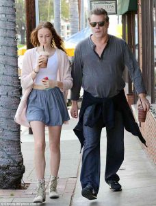 Ray Liotta with his daughter, Karsen Liotta