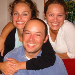 Giada De Laurentiis with her late brother, Dino and sister Eloisa