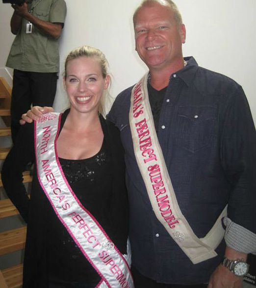 Mike Holmes with his ex-wife, Alexandra Lorex